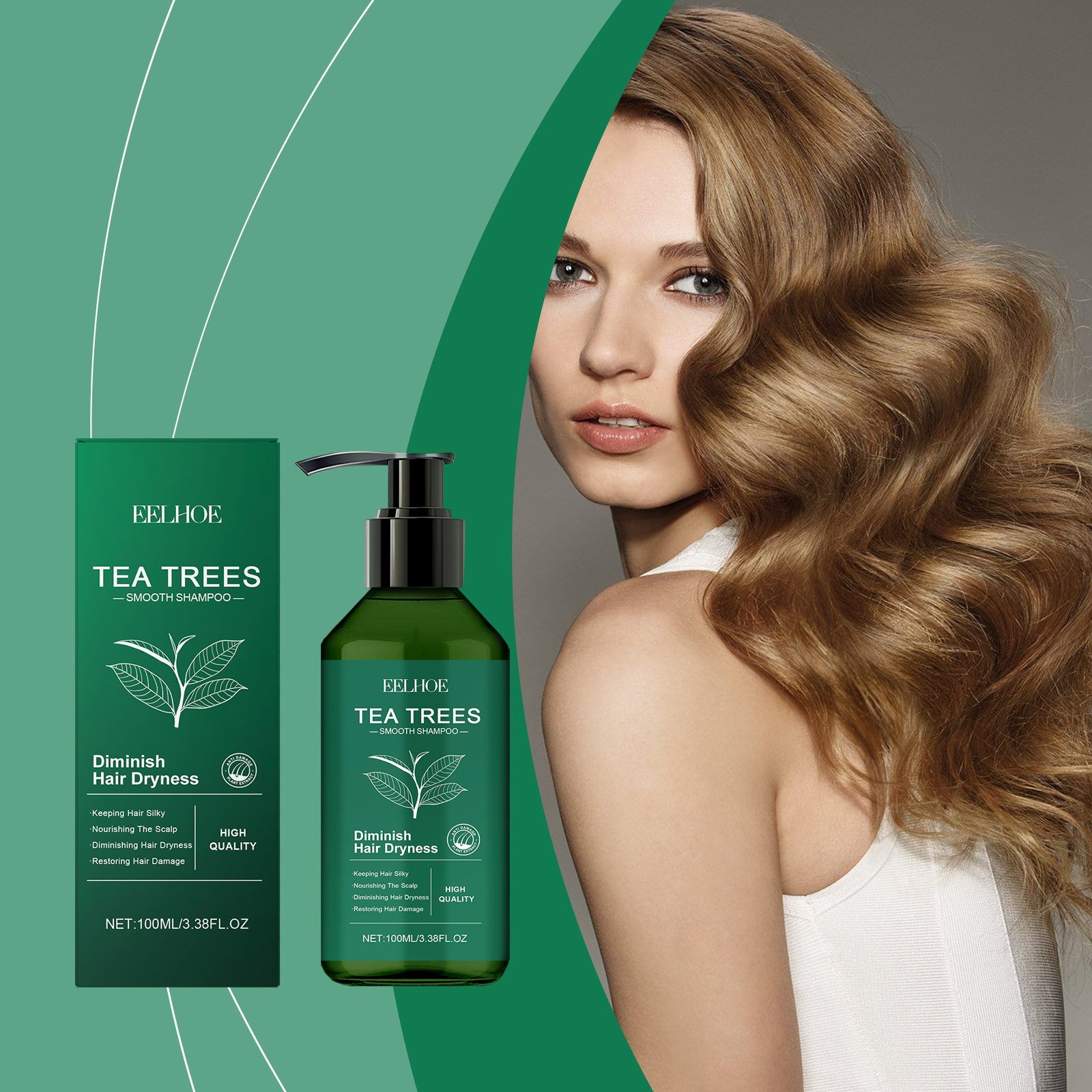 EELHOE Tea Tree Shampoo, 100 ml photo 8