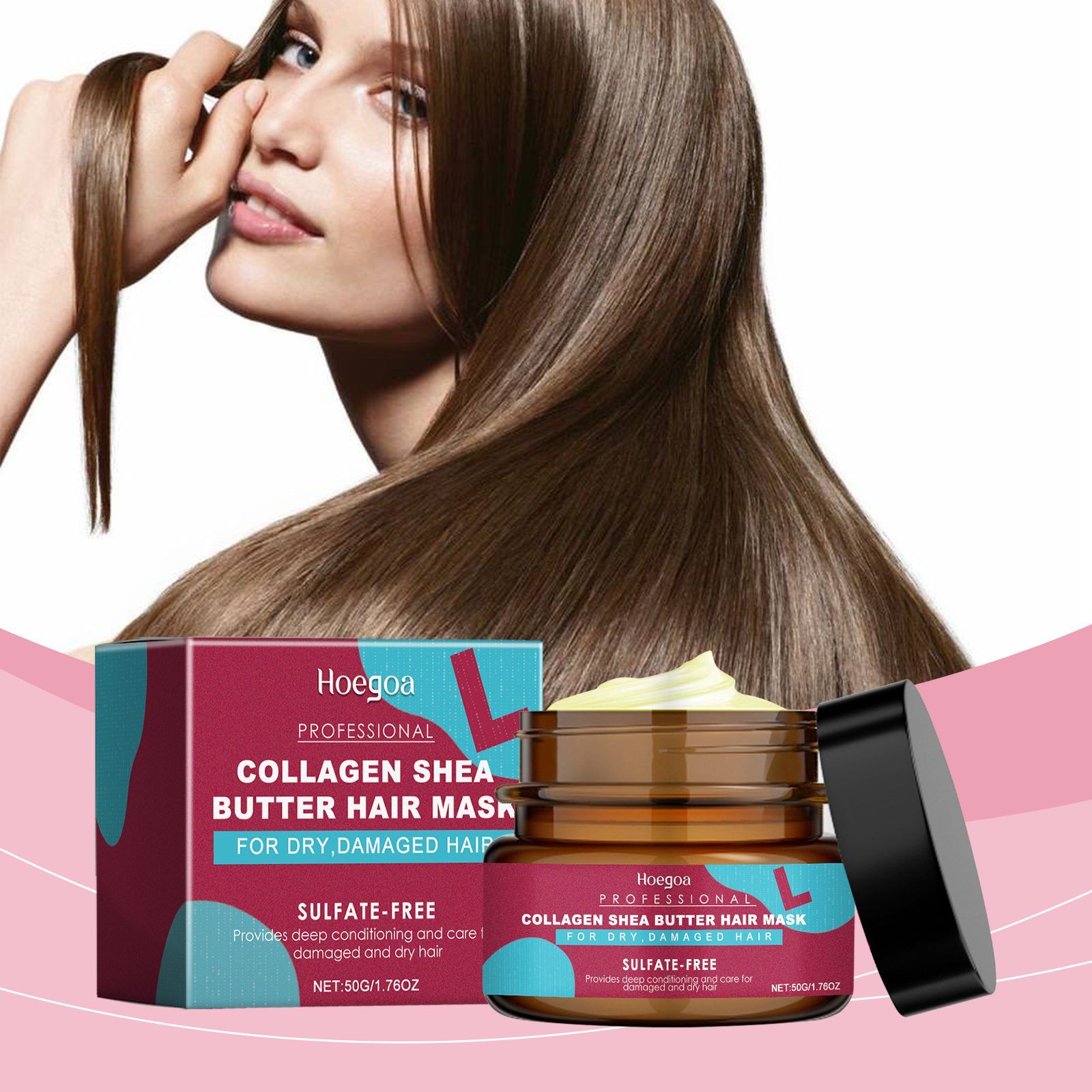 HOEGOA Keratin Hair Conditioning Mask, 50 g photo 3