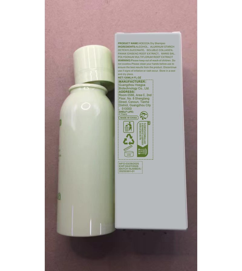 HOEGOA Dry Shampoo Spray, 120 ml photo 8