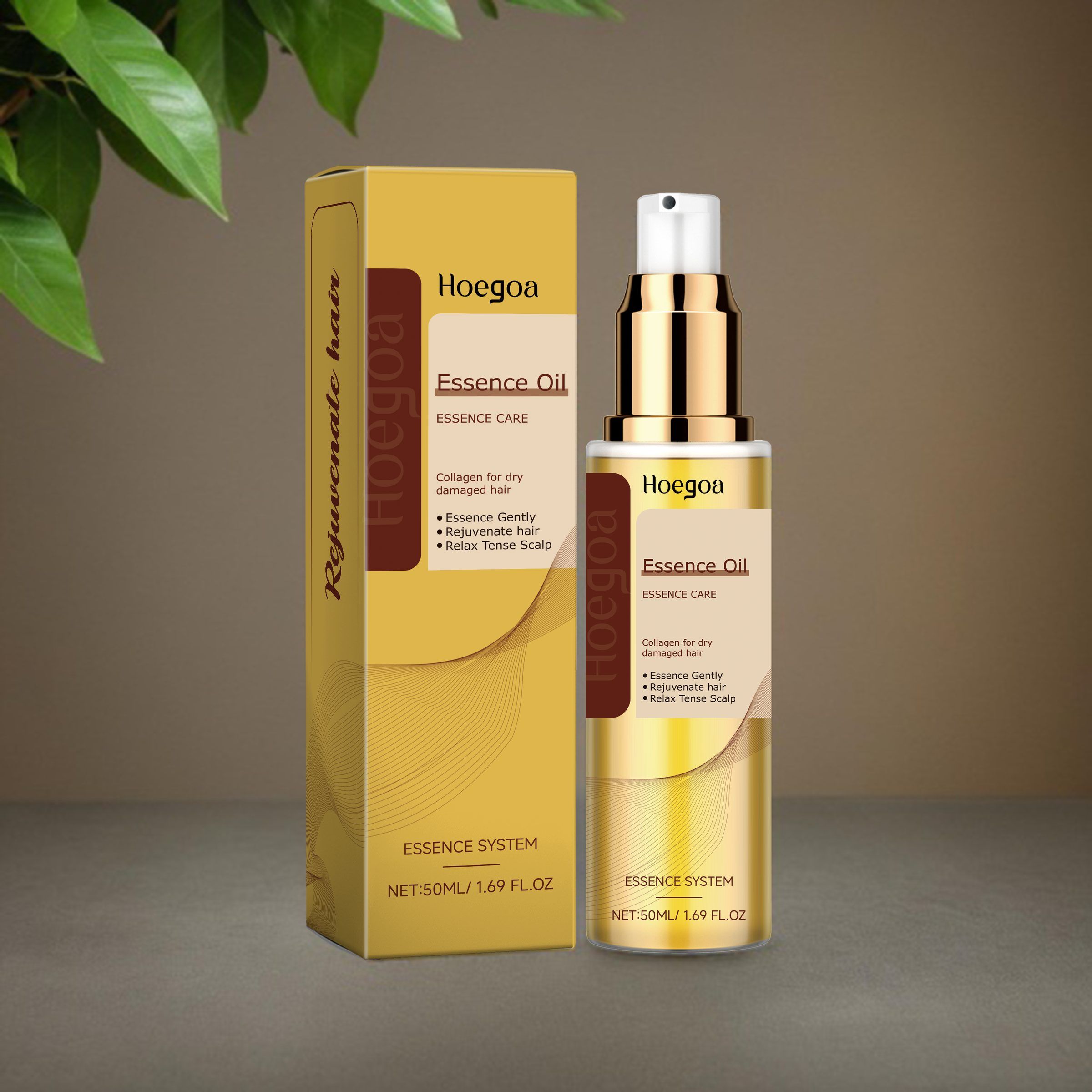 HOEGOA Botanical Hair Care Oil, 50 ml photo 2