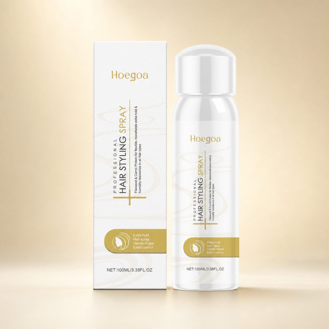 HOEGOA Hair Styling Spray, 100 ml photo 1