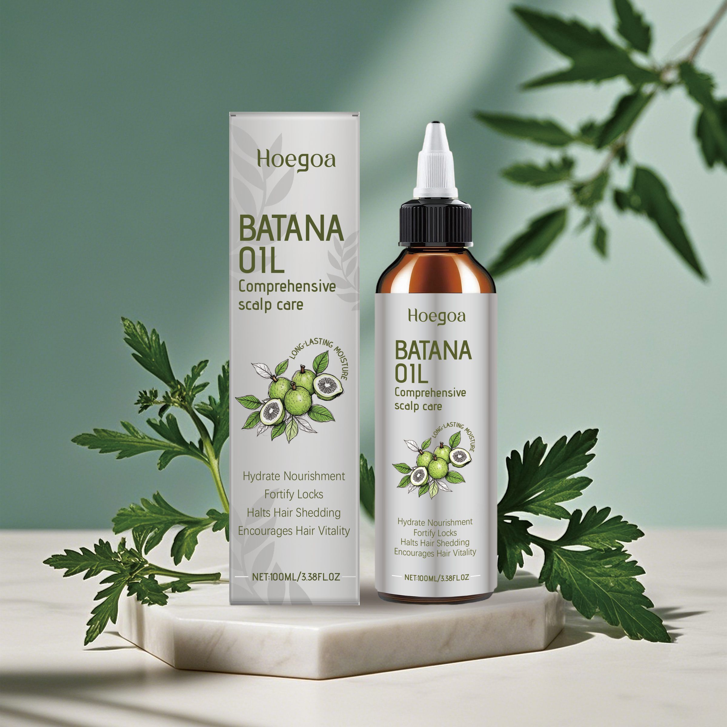 HOEGOA Batana Hair Finishing Oil, 100 ml photo 2