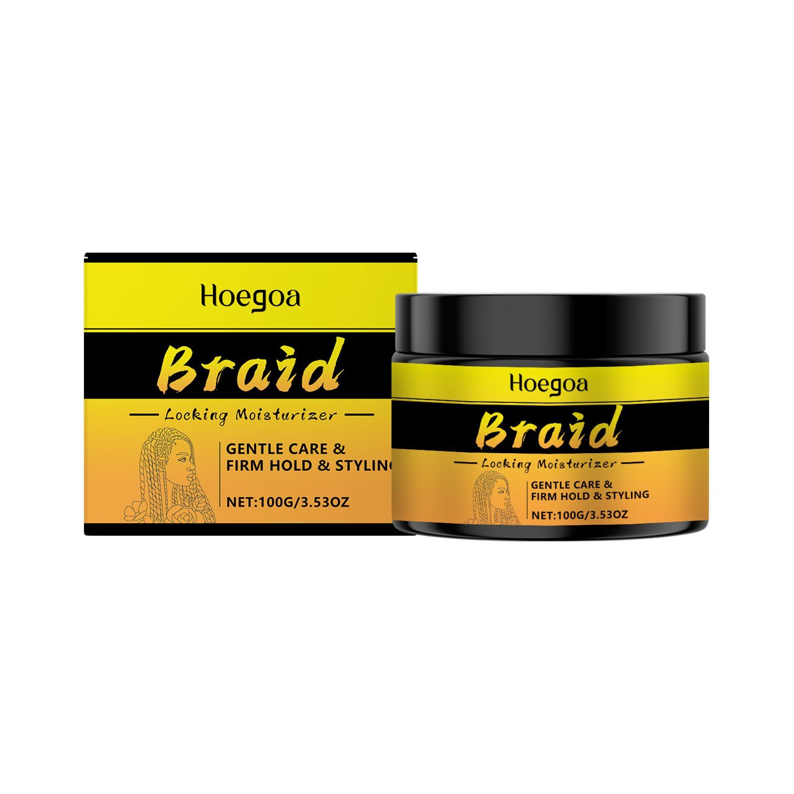 HOEGOA Moisturizing Hair Styling Gel, 100 g photo 2