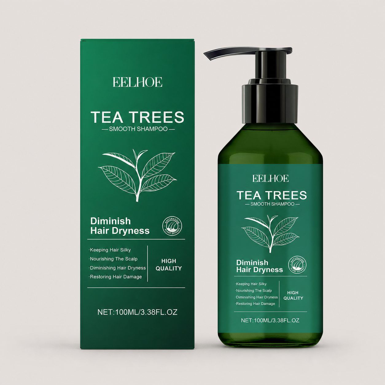 EELHOE Tea Tree Shampoo, 100 ml photo 1