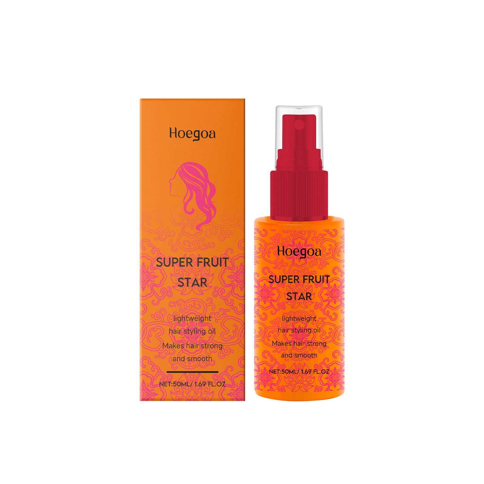 HOEGOA Smoothing Hair Oil, 50 ml photo 1