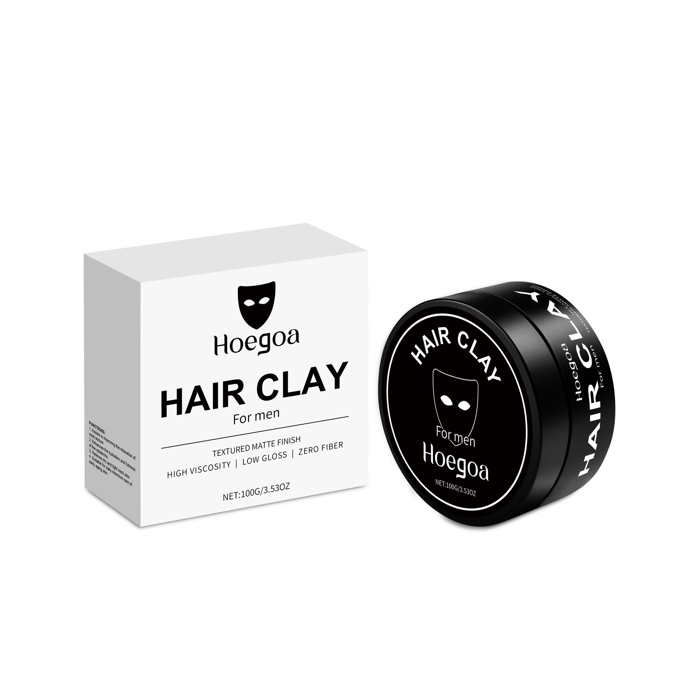 HOEGOA Men's Hair Styling Clay, 100 g photo 1