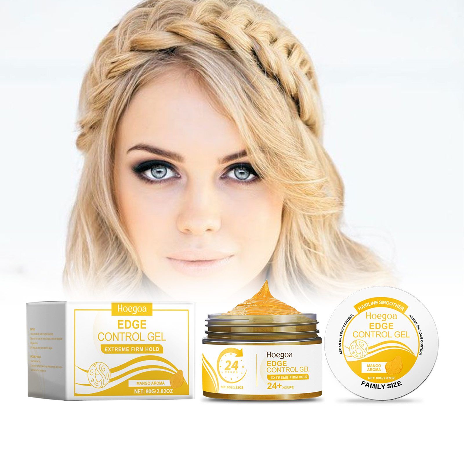 HOEGOA Mango Aroma Edge Control Gel, 80 g photo 7