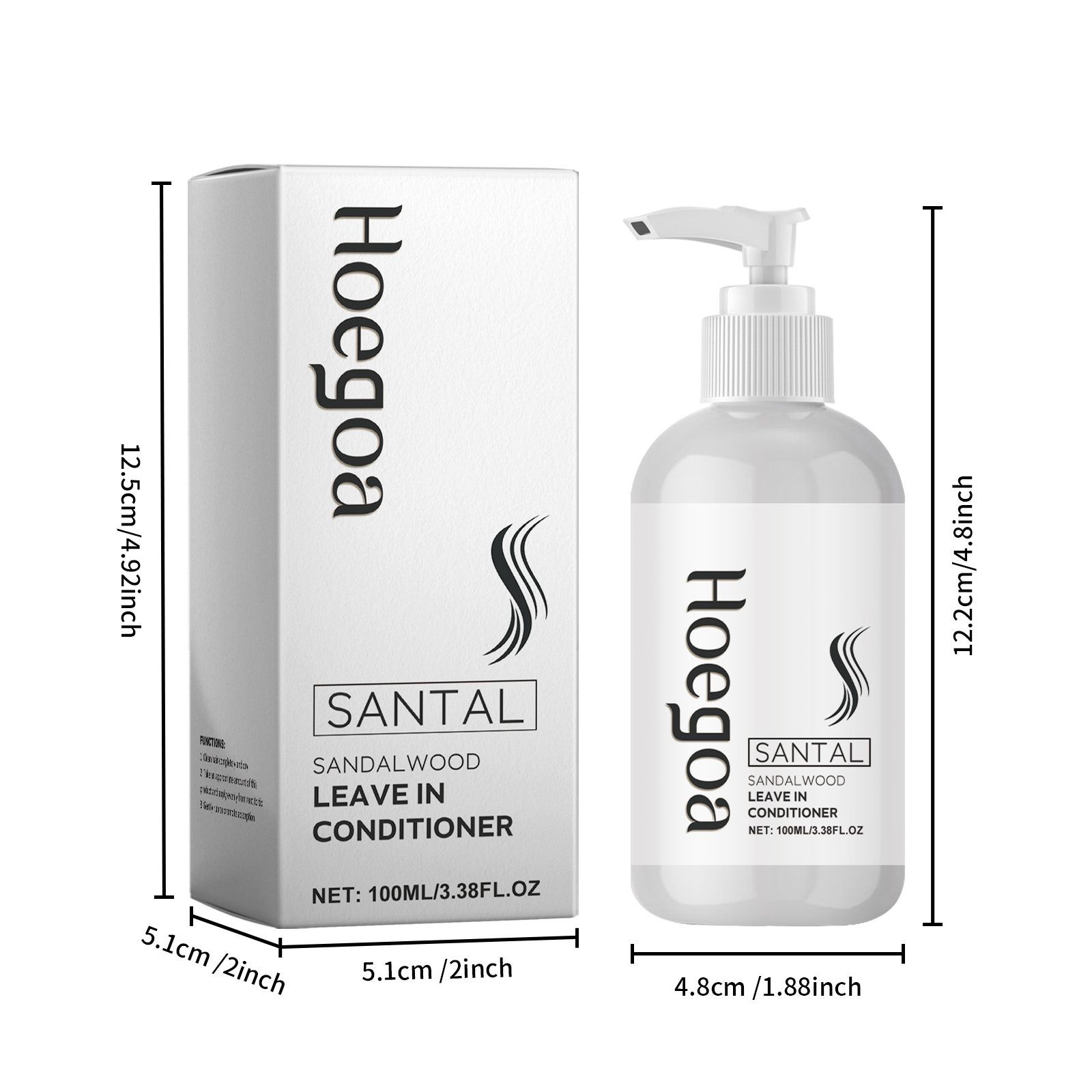 HOEGOA Sandalwood Leave-In Conditioner, 100 ml photo 7