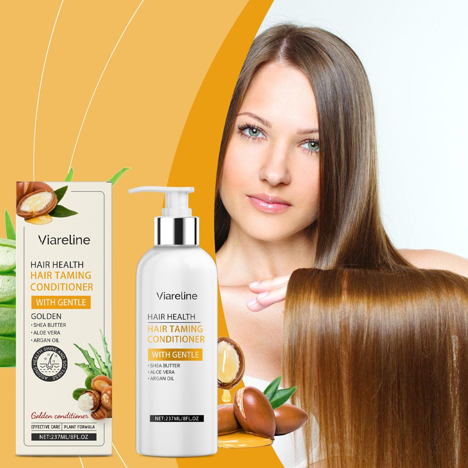 VIARELINE Argan Oil Hair Conditioner, 237 ml photo 4
