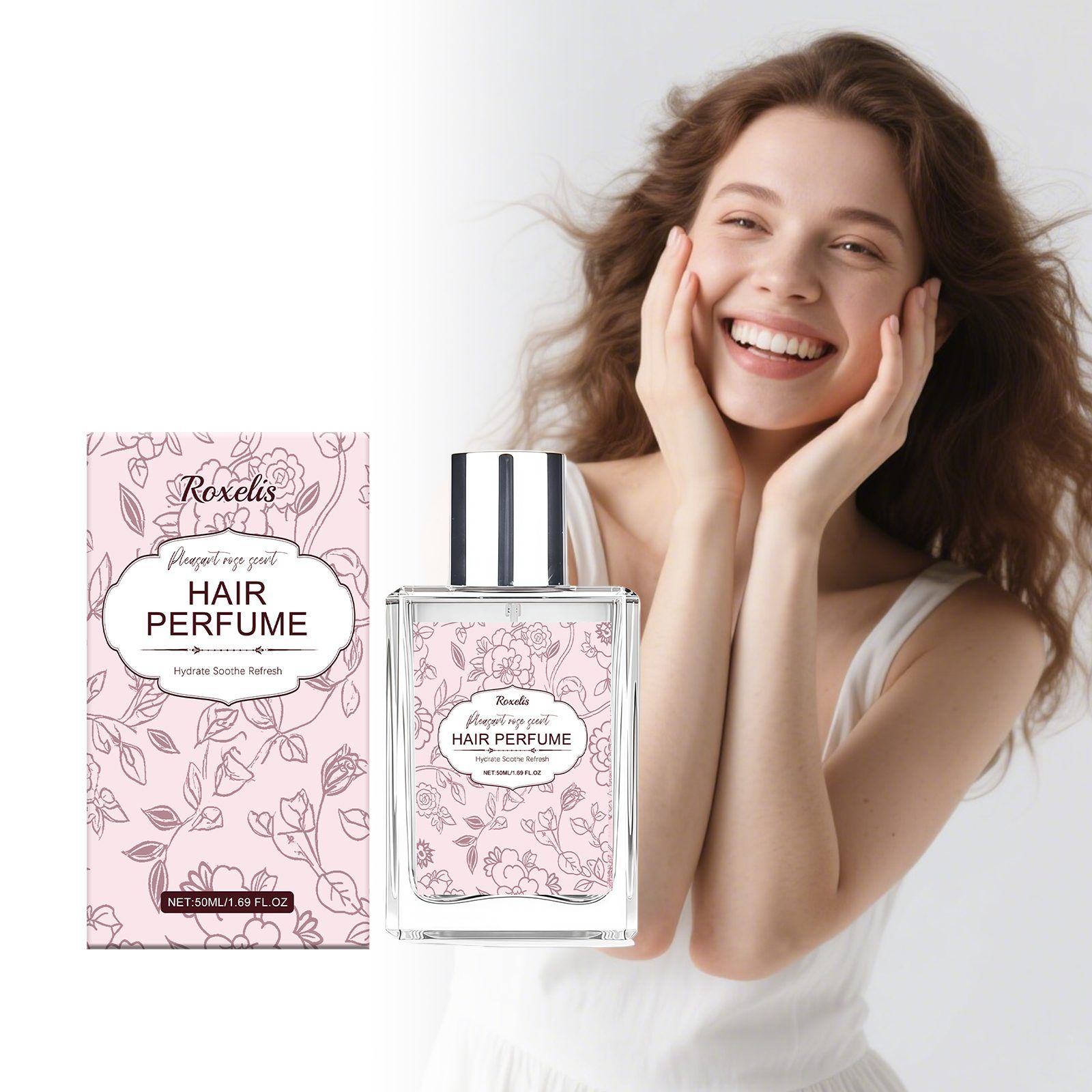 ROXELIS Rose Hair Fragrance Mist, 50 ml photo 7
