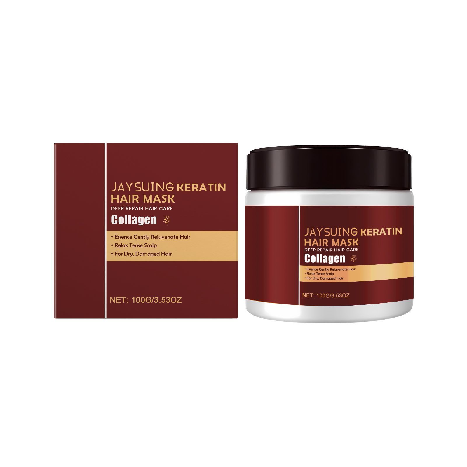 AMZ Keratin Moisturizing Hair Mask, 100 g photo 3