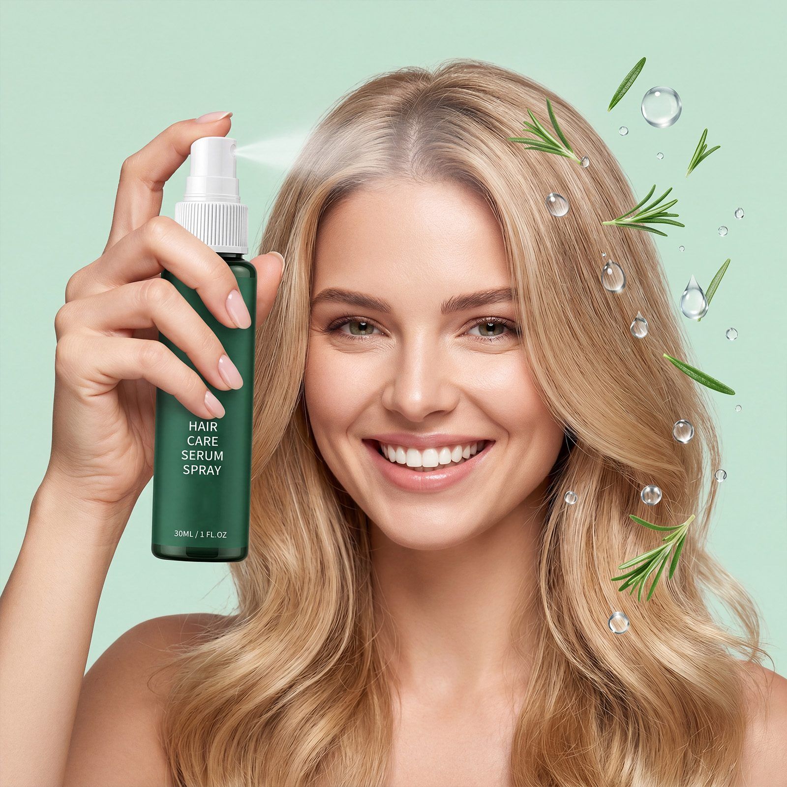 AMZ Leave-In Hair Conditioning Spray 30 ml, 30 ml photo 3
