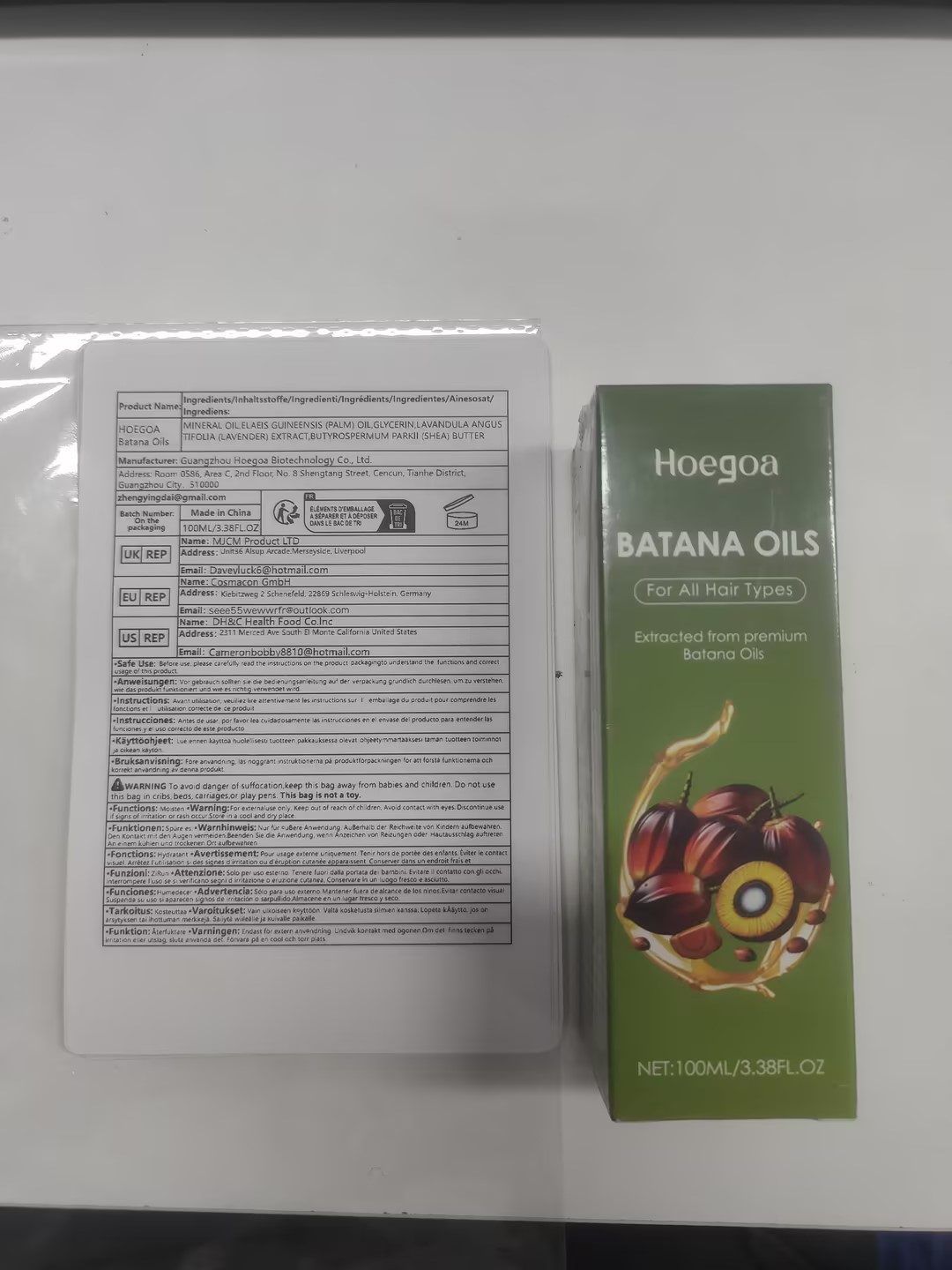 HOEGOA Batana Hair Oil, 100 ml photo 4