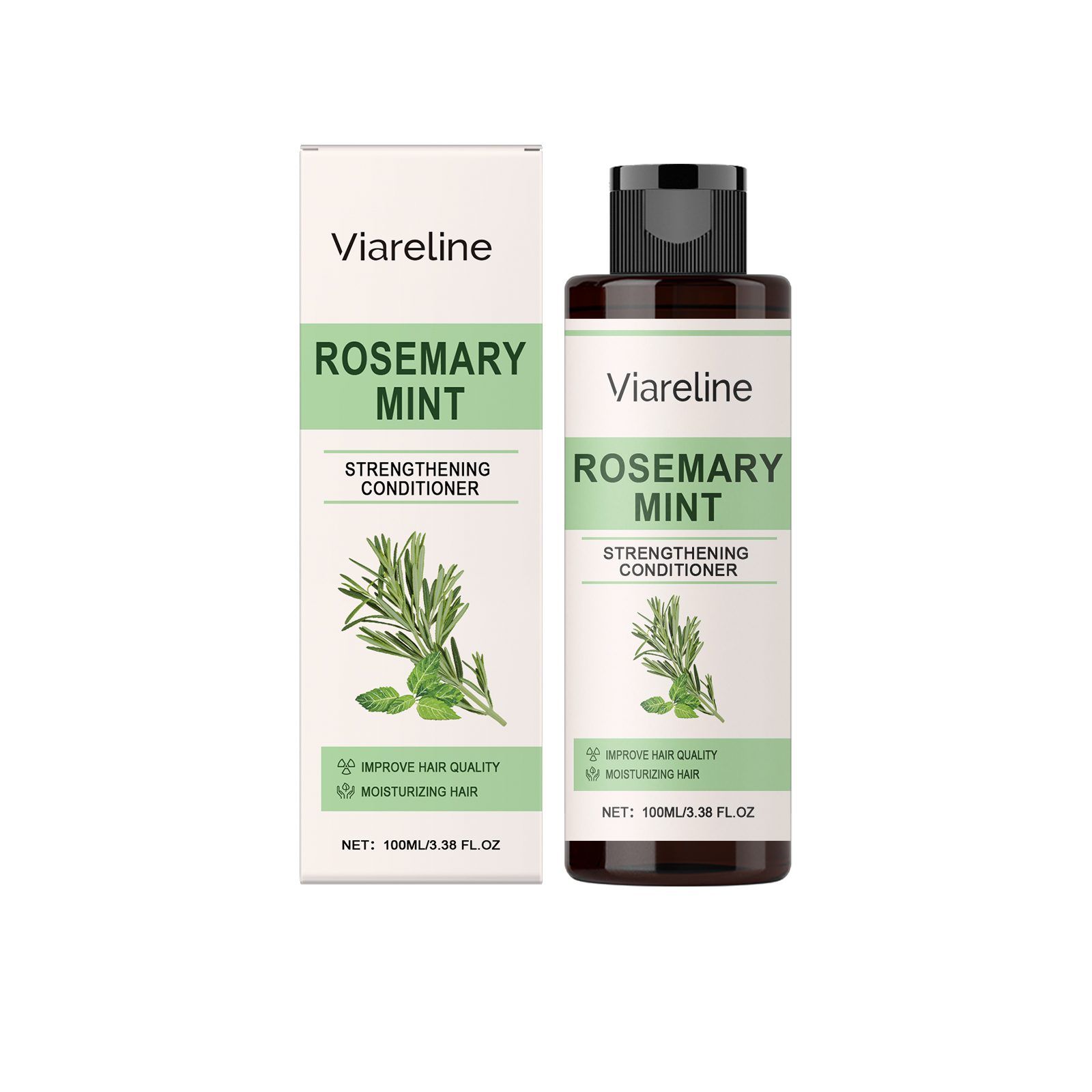 VIARELINE Rosemary Mint Hair Conditioner, 100 ml photo 1