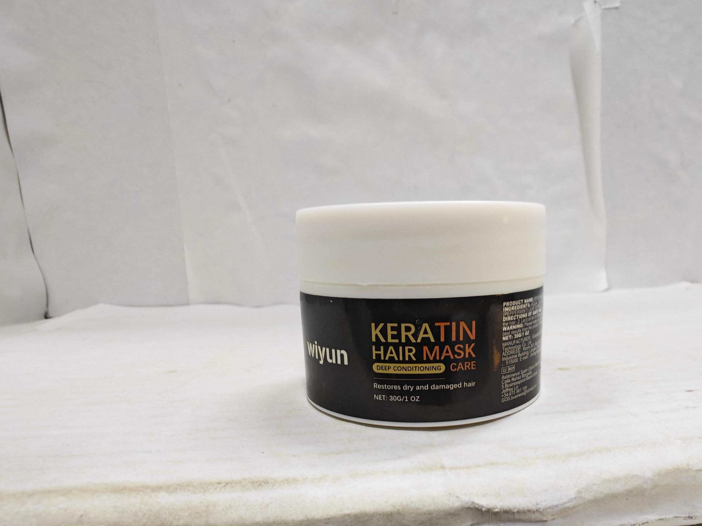 WIYUN Deep Moisture Hair Mask, 30 g photo 6