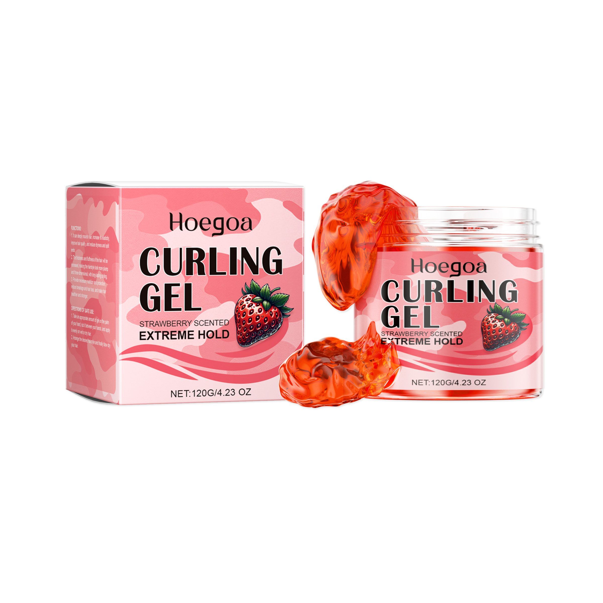 HOEGOA Strawberry Curl Styling Gel, 120 g photo 5