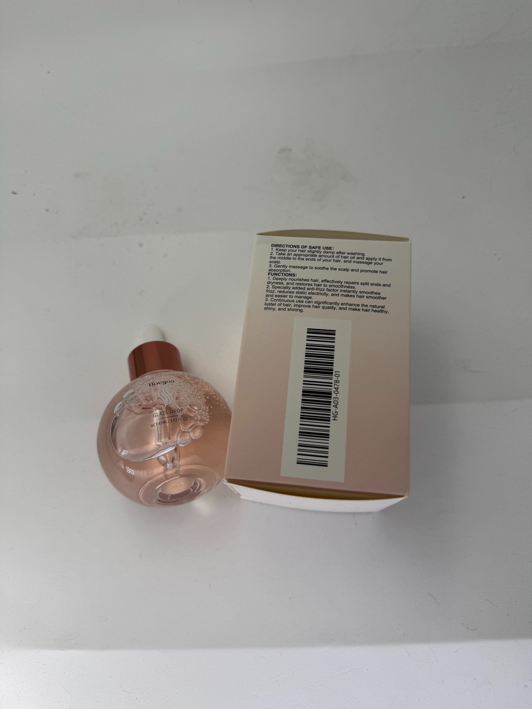 HOEGOA Anti-Frizz Hair Oil, 45 ml photo 2