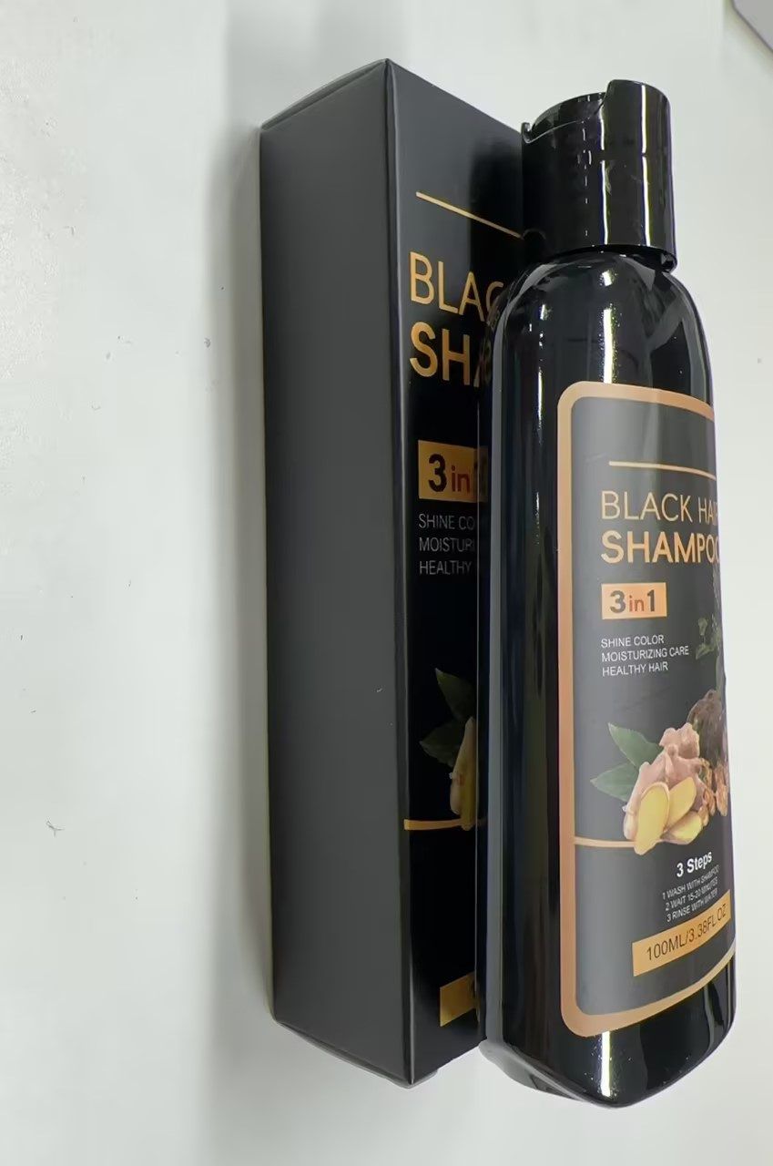 AMZ Color-Depositing Shampoo, Black, 100 ml photo 8