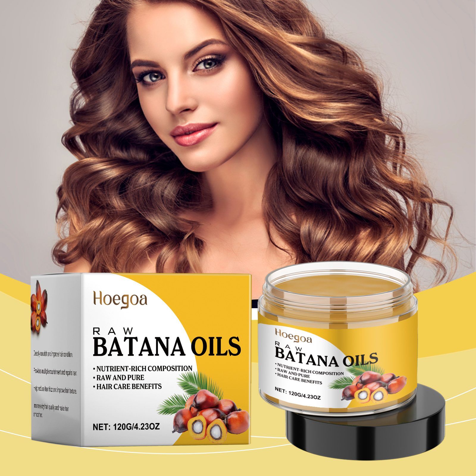 HOEGOA Batana Hair Conditioning Oil, 120 g photo 3
