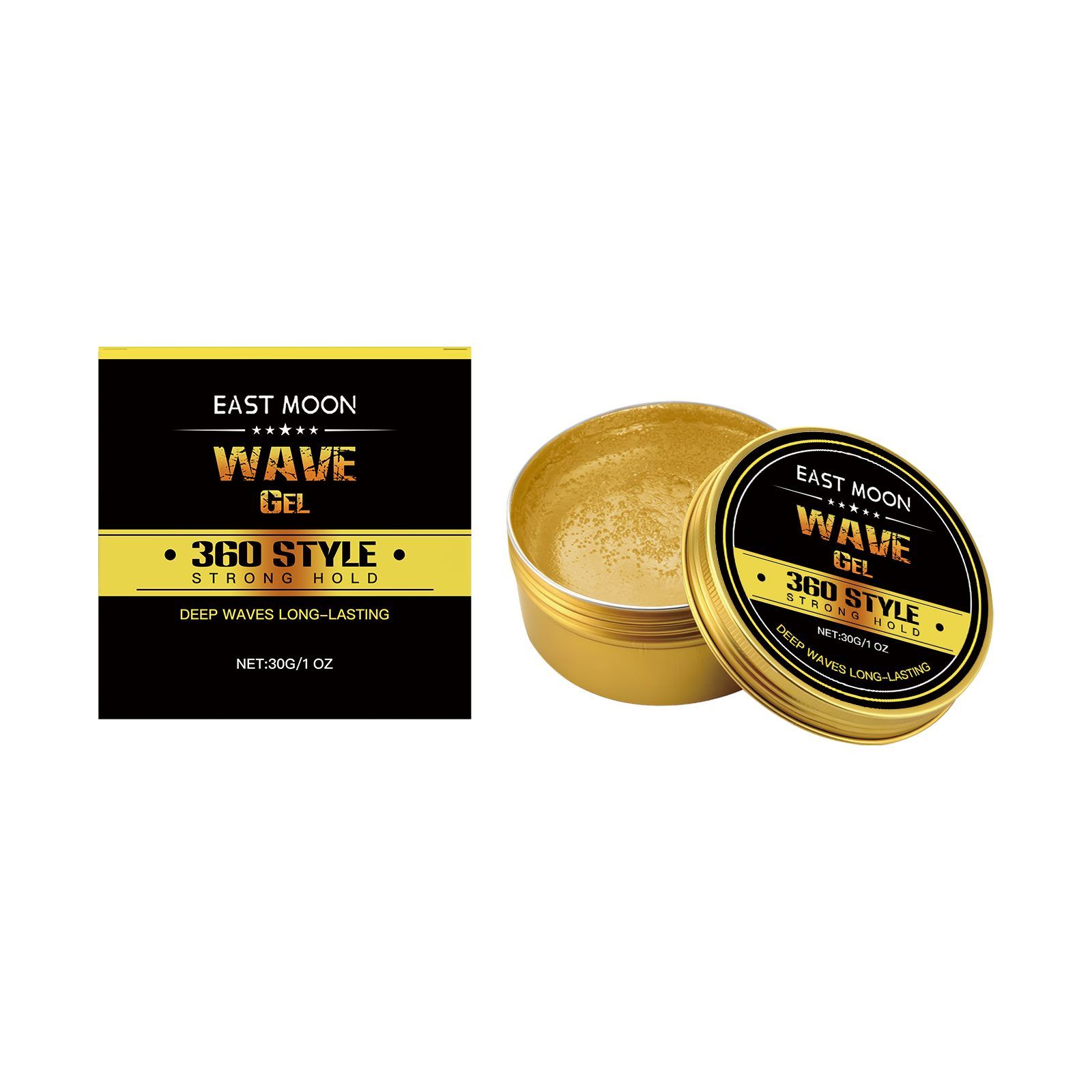 EAST MOON Men's Wave Styling Gel, 30 g photo 3