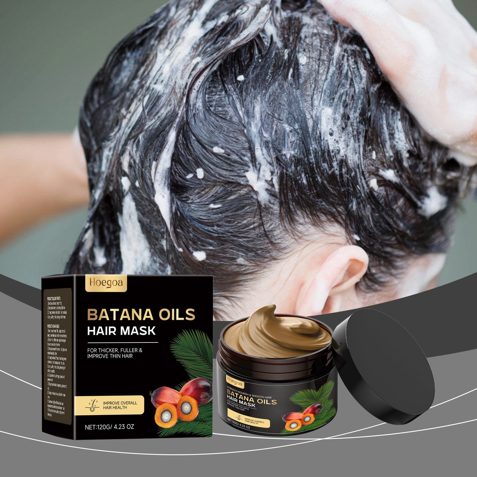 HOEGOA Batana Hair Conditioning Mask, 120 g photo 6