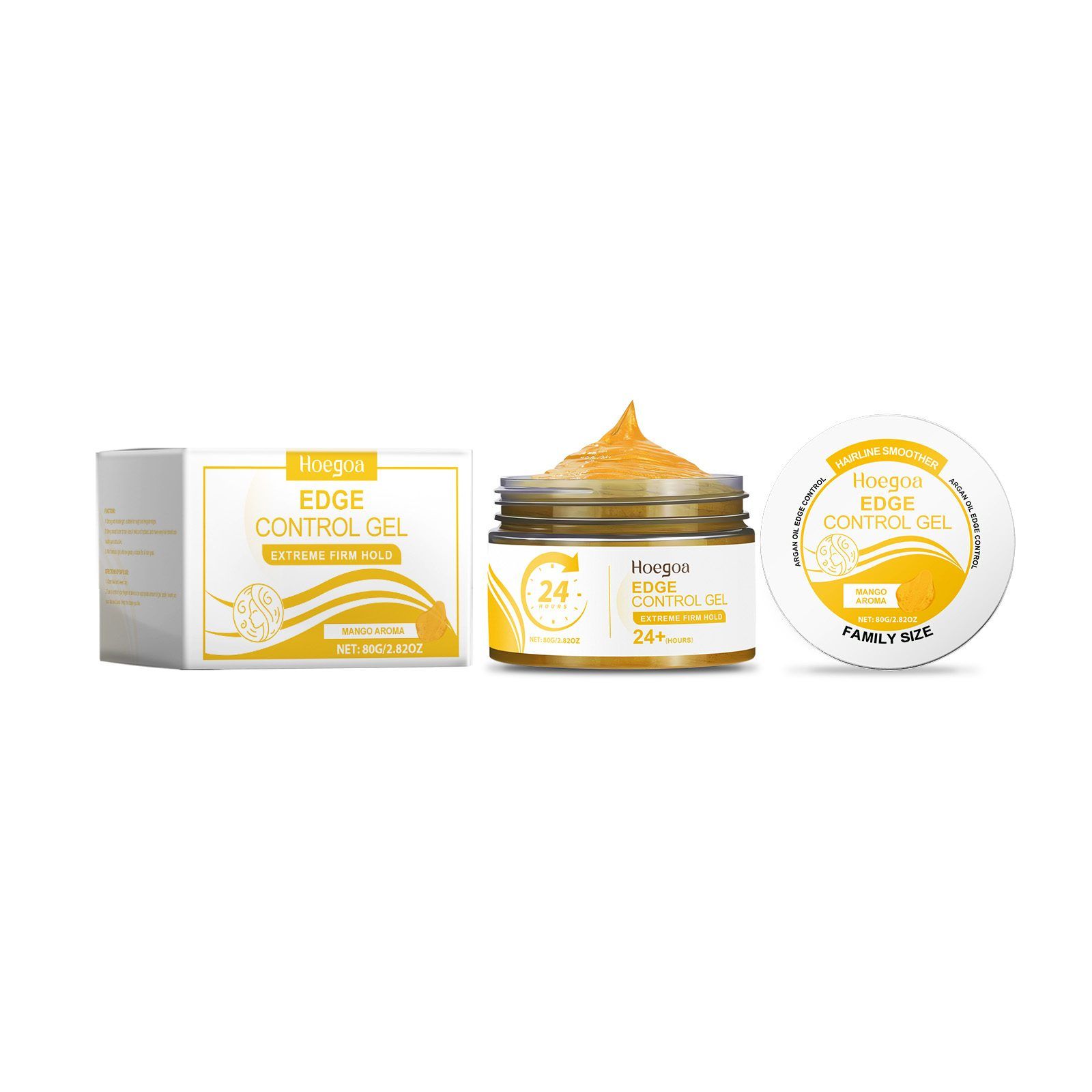 HOEGOA Mango Aroma Edge Control Gel, 80 g photo 2