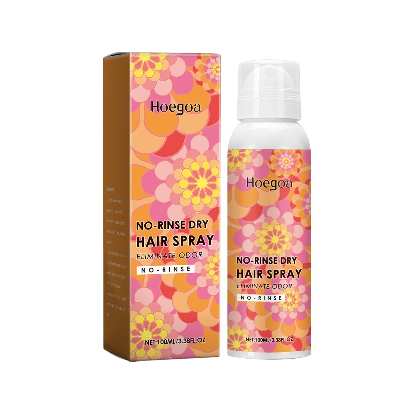 HOEGOA Dry Hair Refresh Spray, 100 ml photo 8