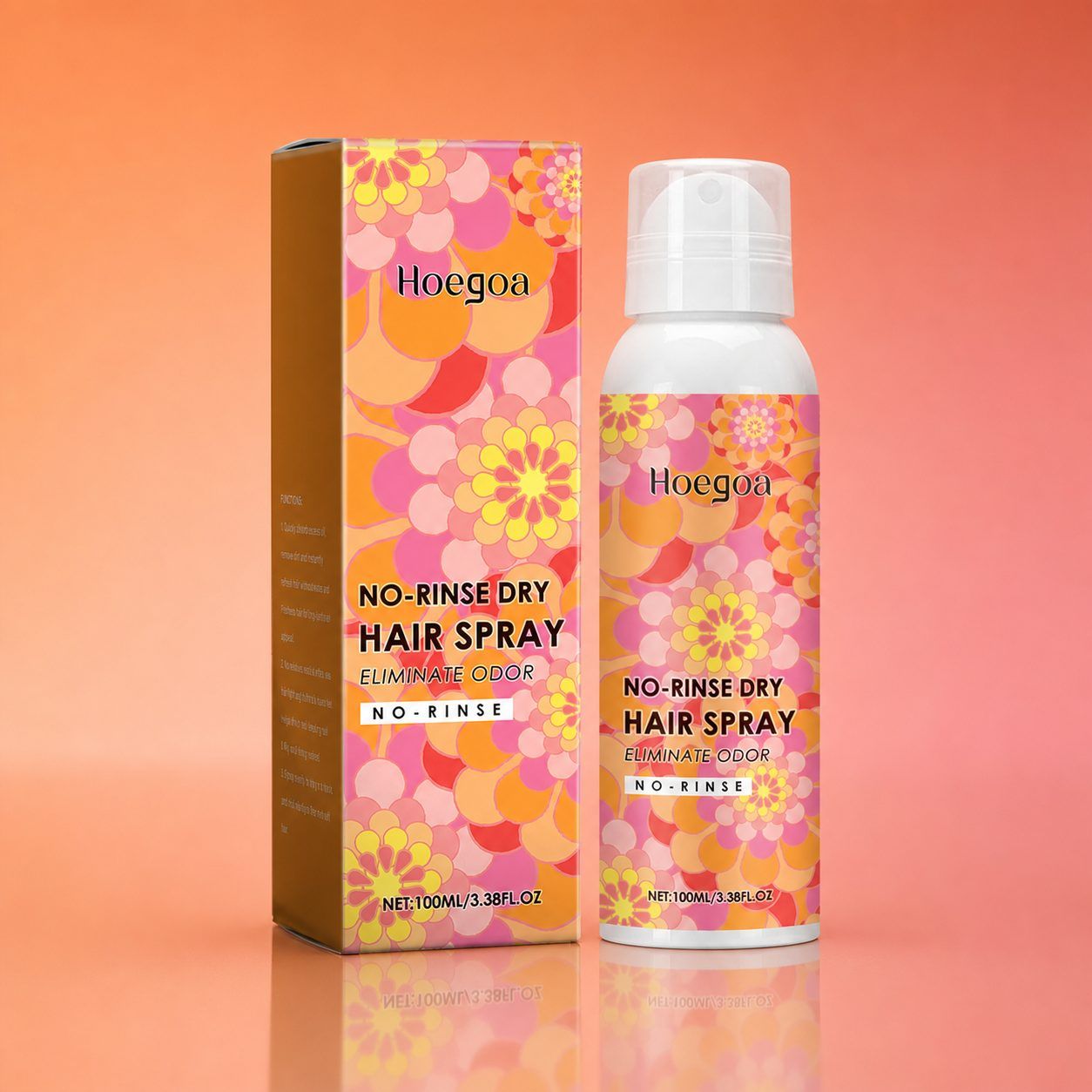HOEGOA Dry Hair Refresh Spray, 100 ml photo 1