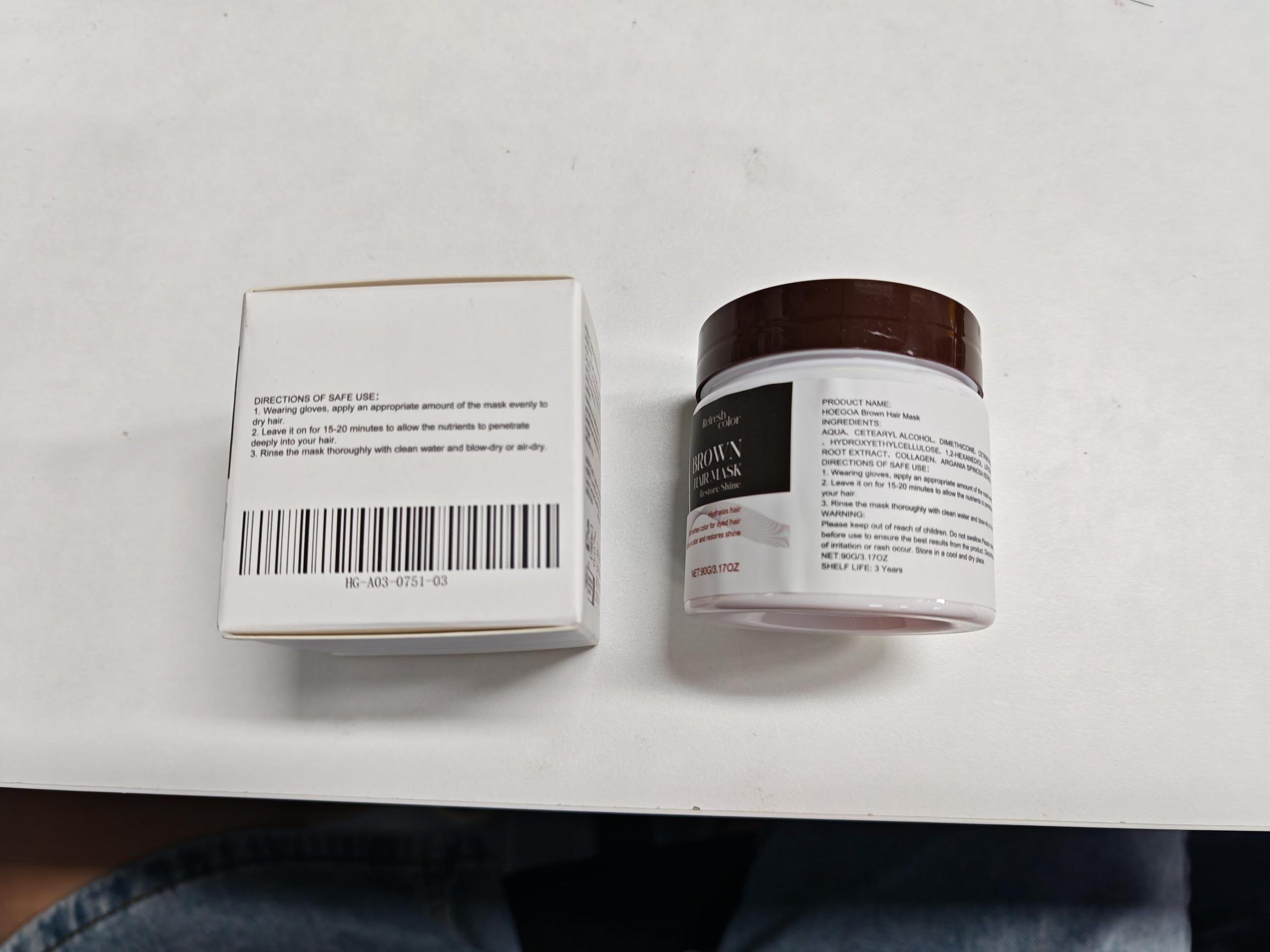 HOEGOA Color-Depositing Hair Mask, 90 g photo 4