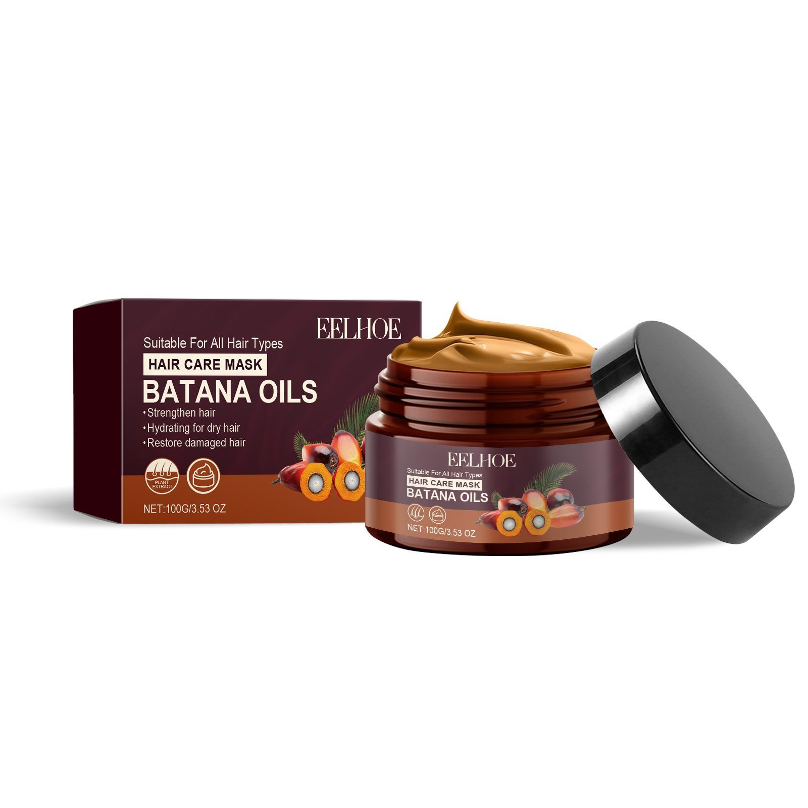 EELHOE Batana Hair Shampoo, 100 ml photo 3