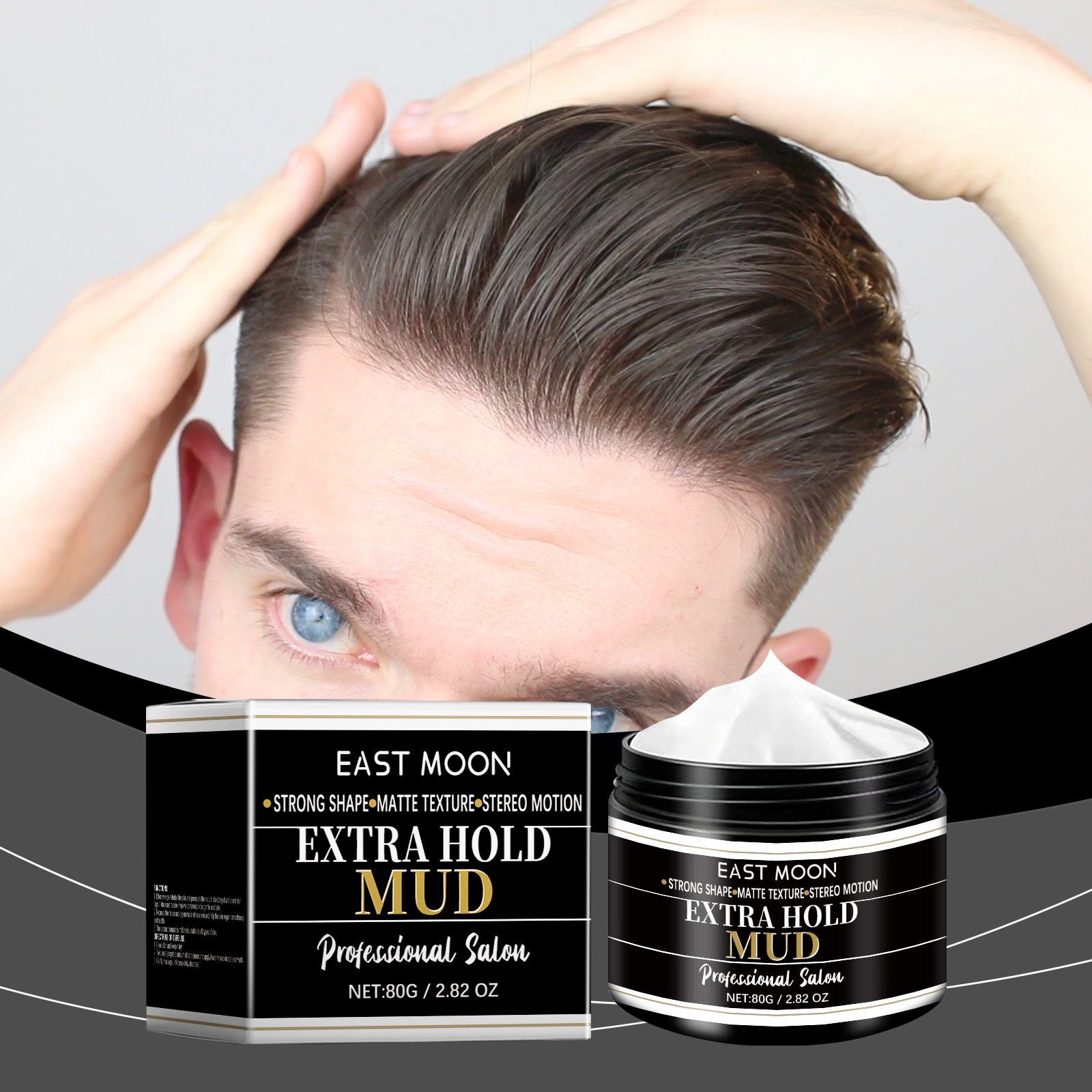 EAST MOON Hair Styling Cream, 80 g photo 2