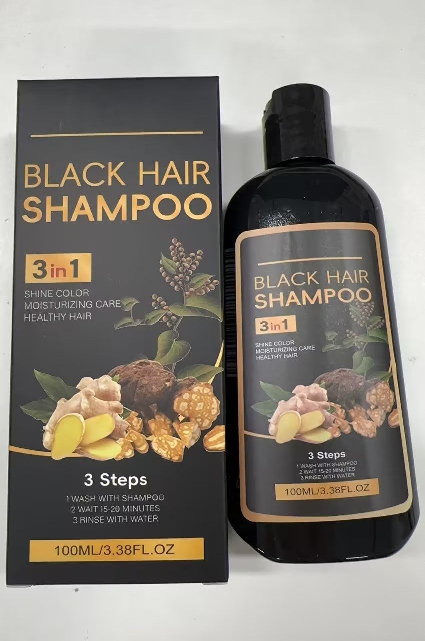 AMZ Color-Depositing Shampoo, Black, 100 ml photo 5