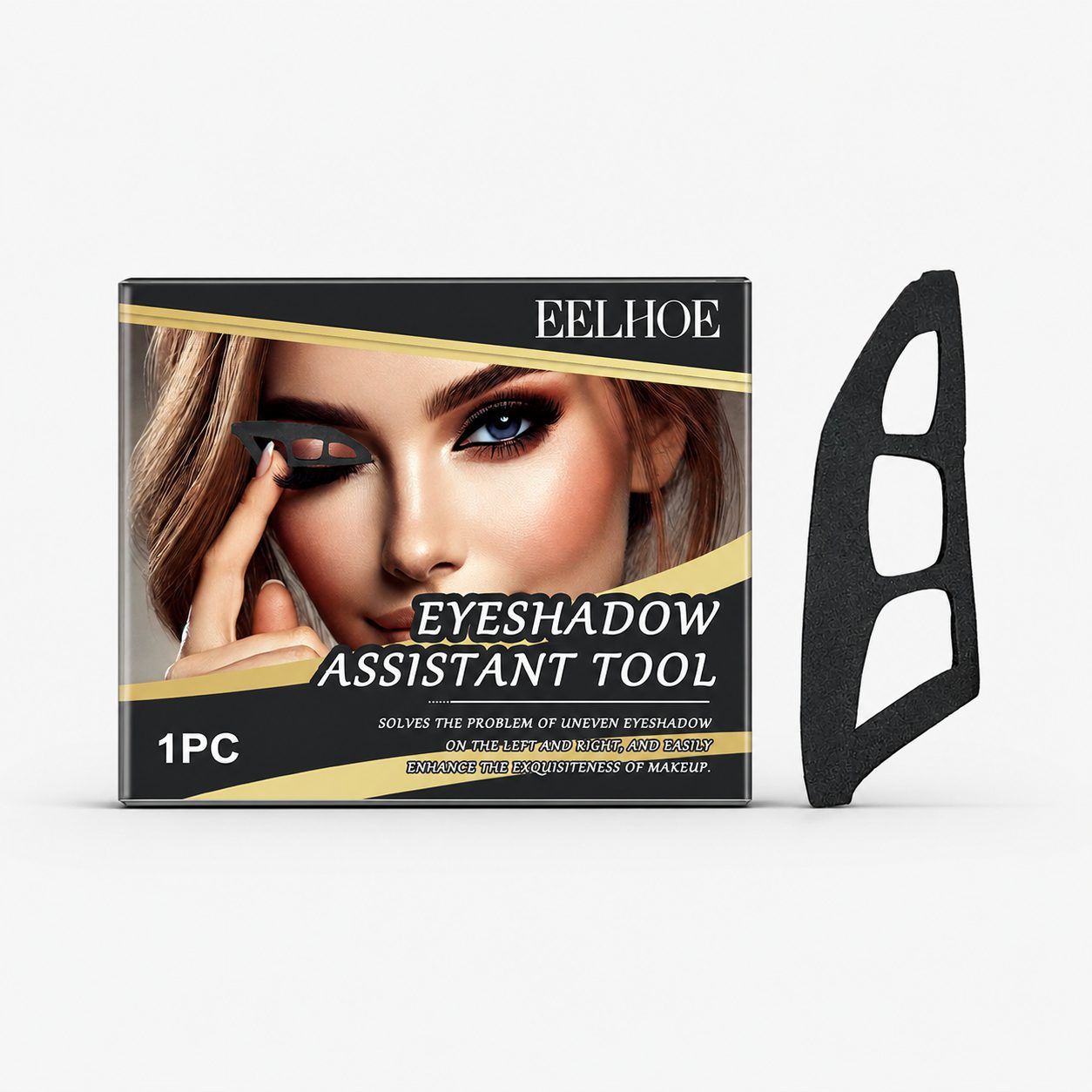 EELHOE Eye Makeup Stencil Guide Tool, 1 Pieces photo 1