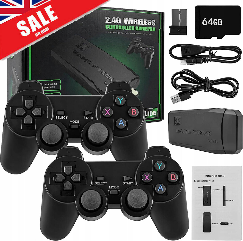 Video Game Console 20000-Retro Games Console Set With 2 Wireless Controller New photo 1