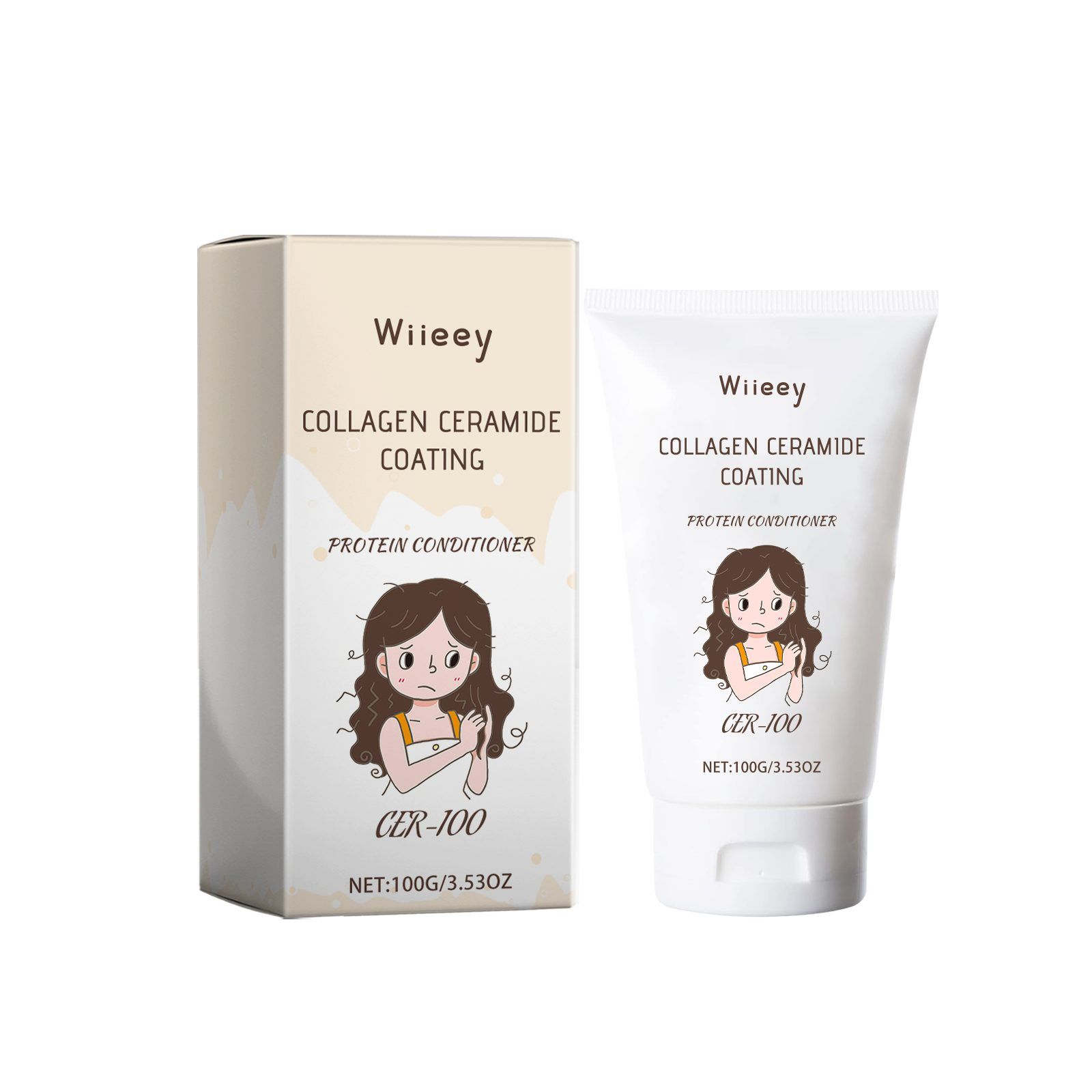 WIIEEY Collagen Hair Conditioner, 100 g photo 6