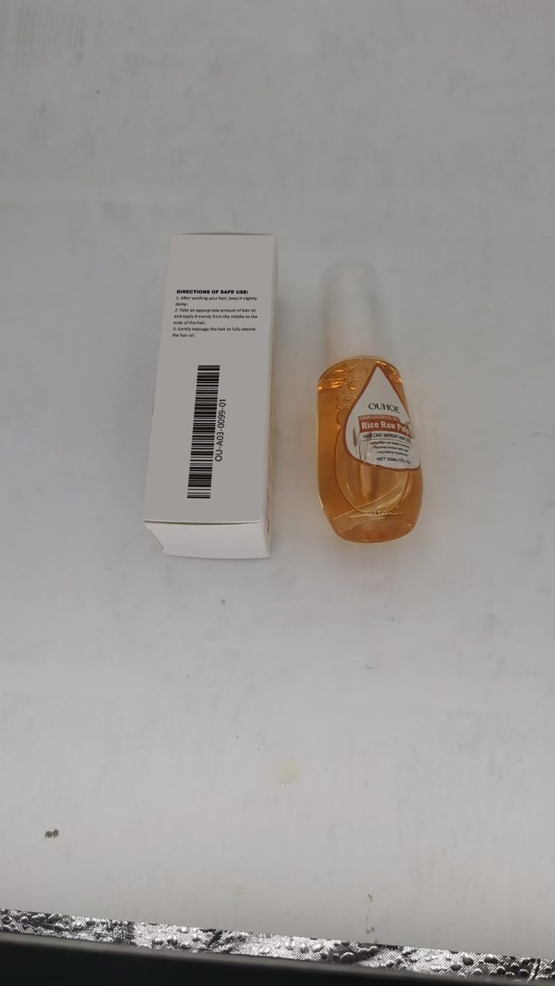 OUHOE Rice Water Hair Oil, 30 ml photo 3