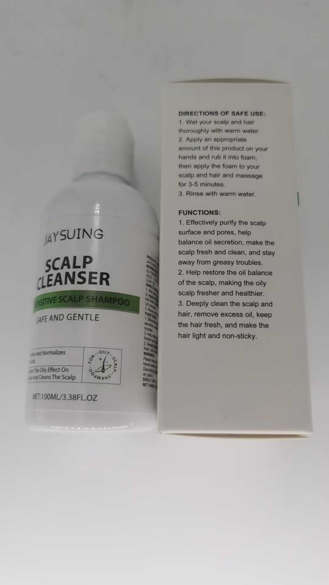 JAYSUING Oil-Control Hair Shampoo, 100 ml photo 8