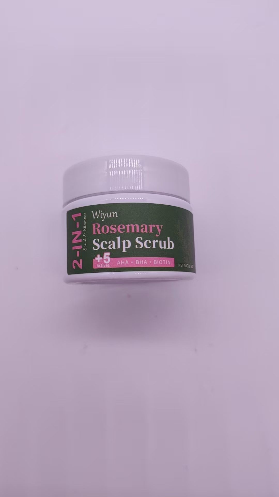 WIYUN Scalp Scrub Shampoo, 60 g photo 2