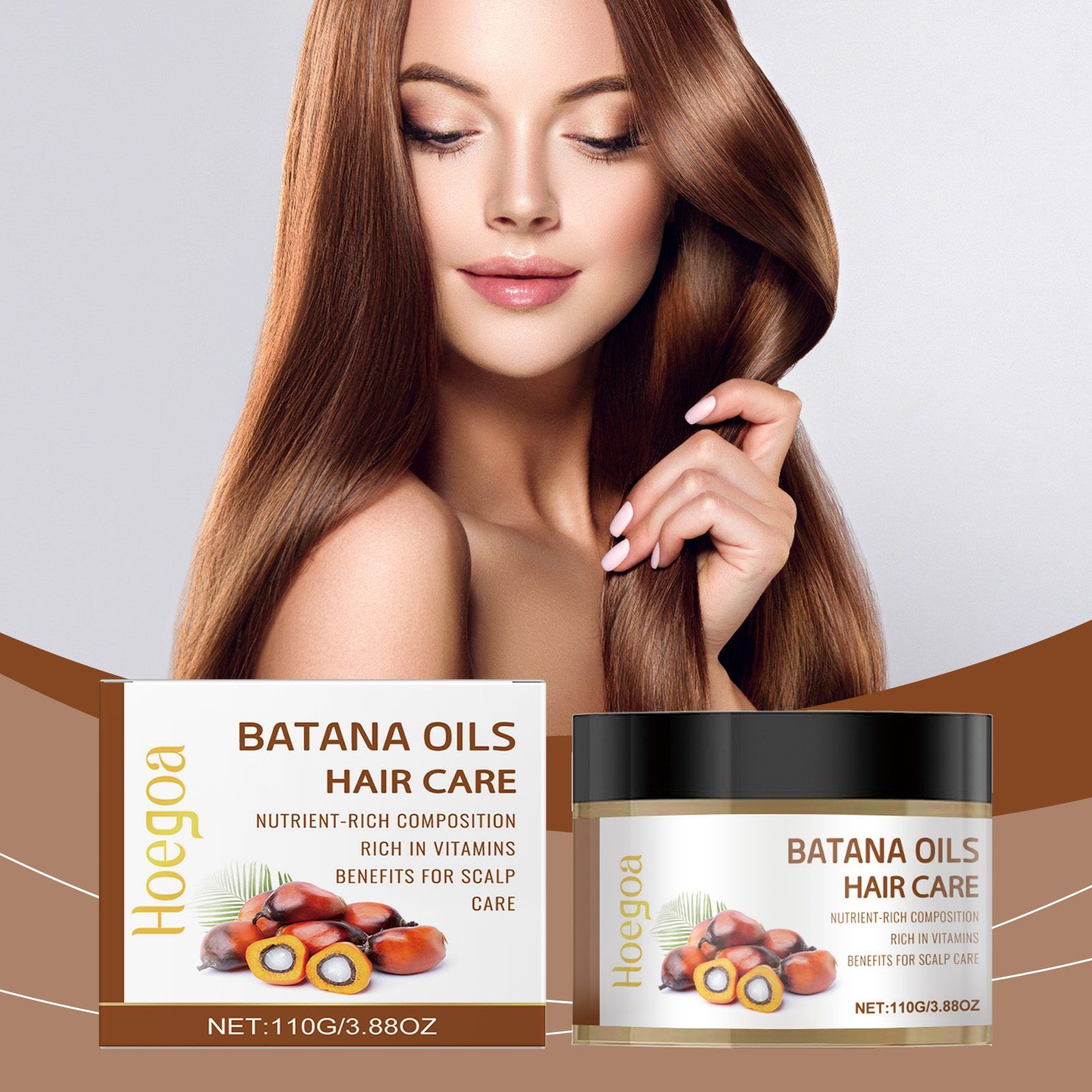 HOEGOA Batana Hair Conditioning Balm, 110 g photo 6