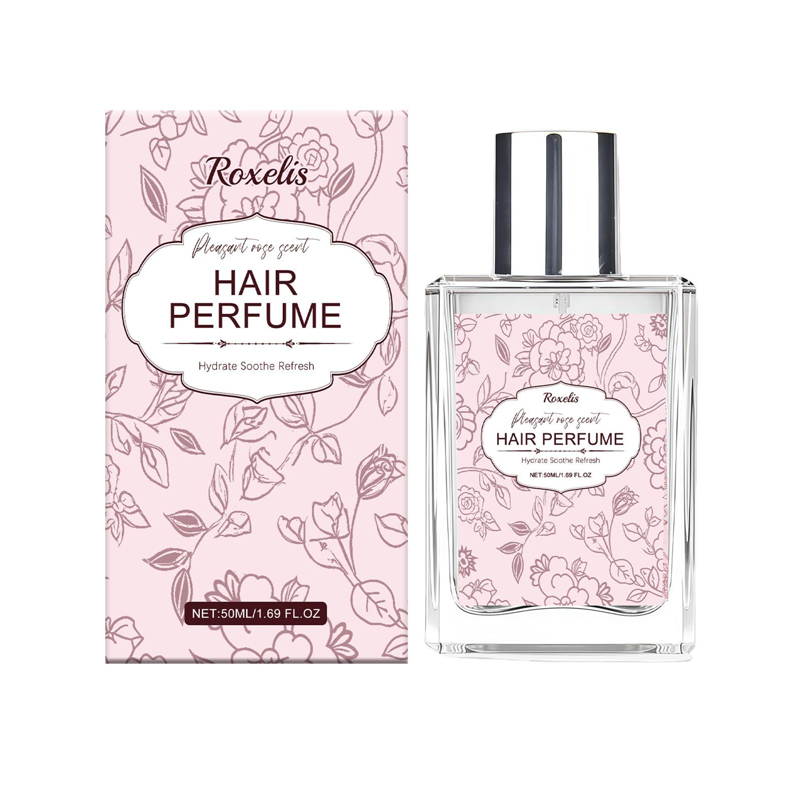 ROXELIS Rose Hair Fragrance Mist, 50 ml photo 4