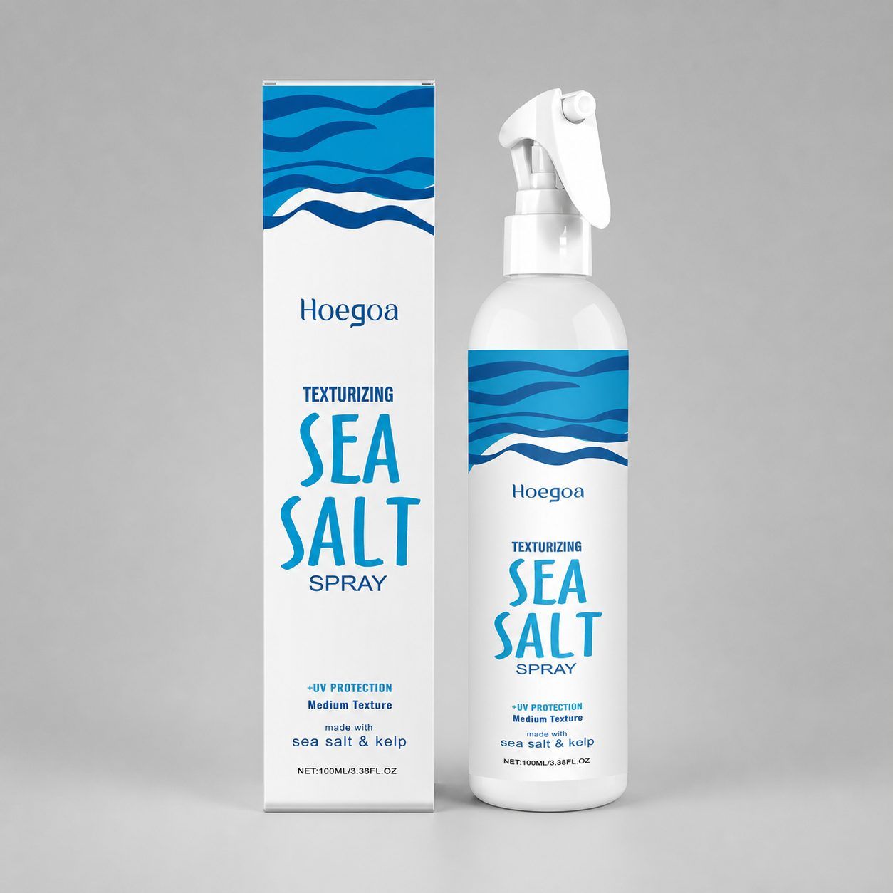 HOEGOA Sea Salt Hair Styling Spray, 100 ml photo 1