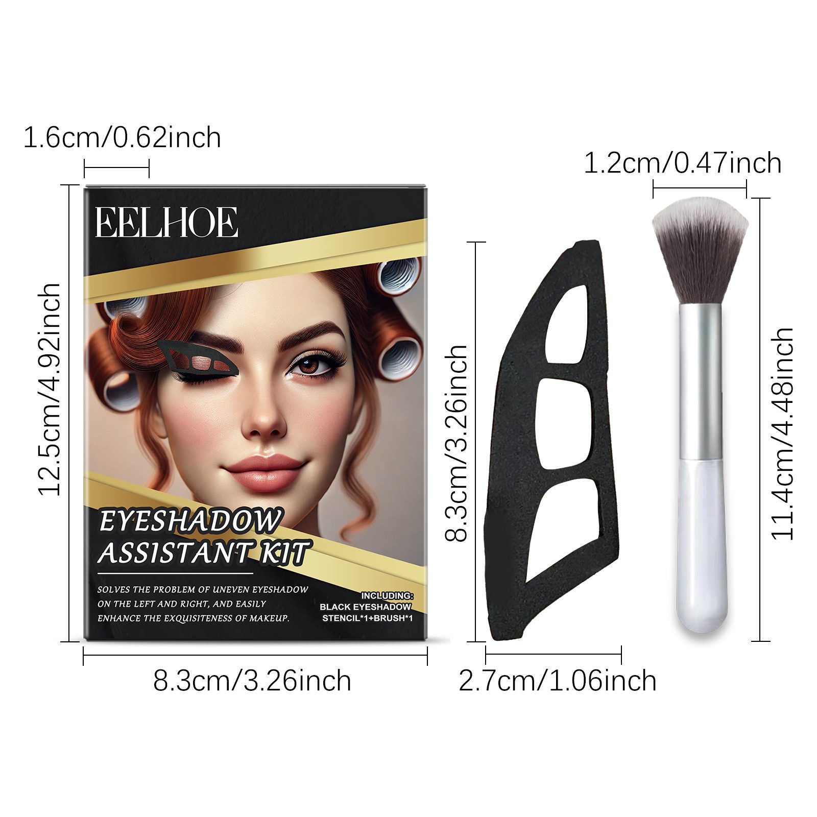 EELHOE Eye Makeup Application Tool Kit, 1 Pieces photo 2