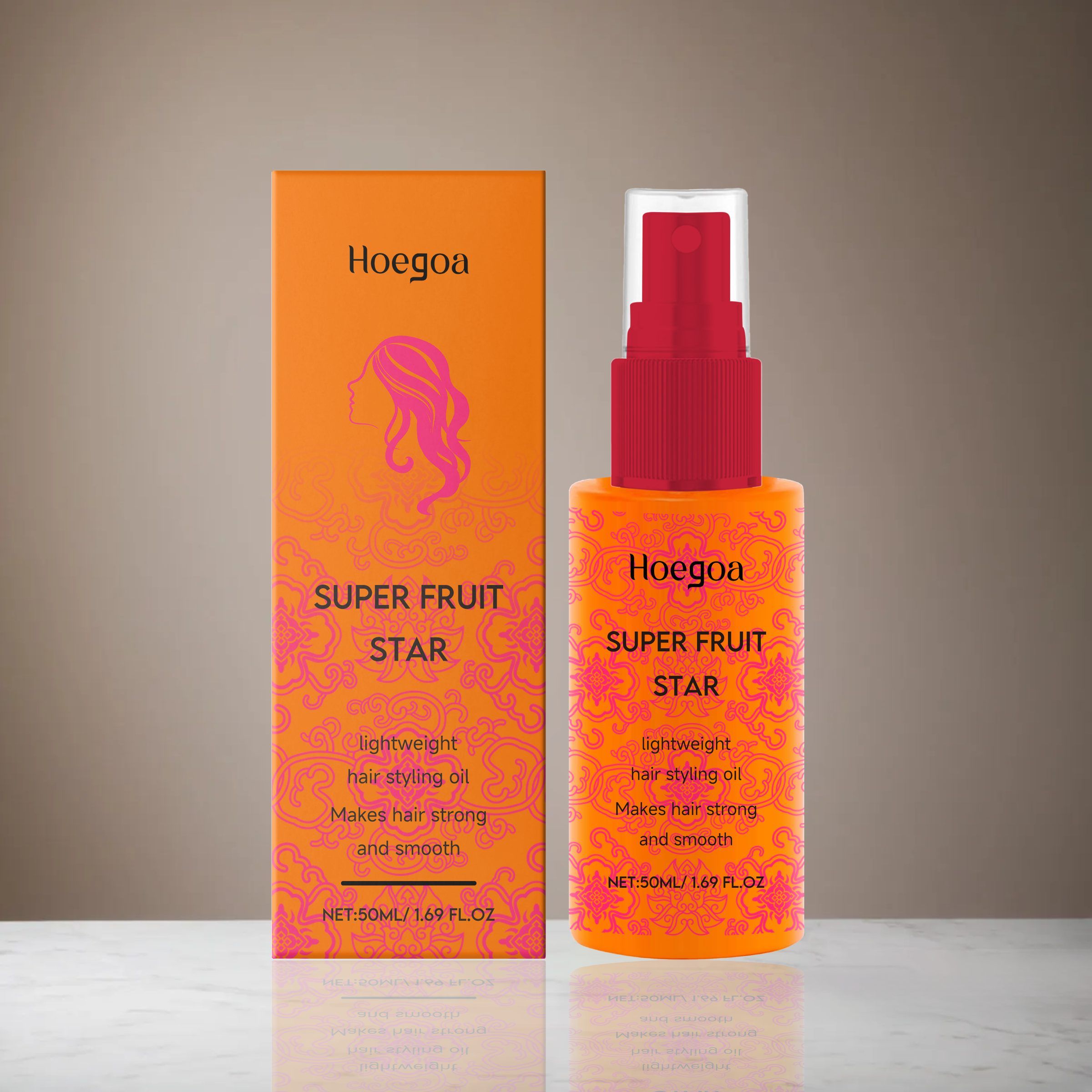 HOEGOA Smoothing Hair Oil, 50 ml photo 6