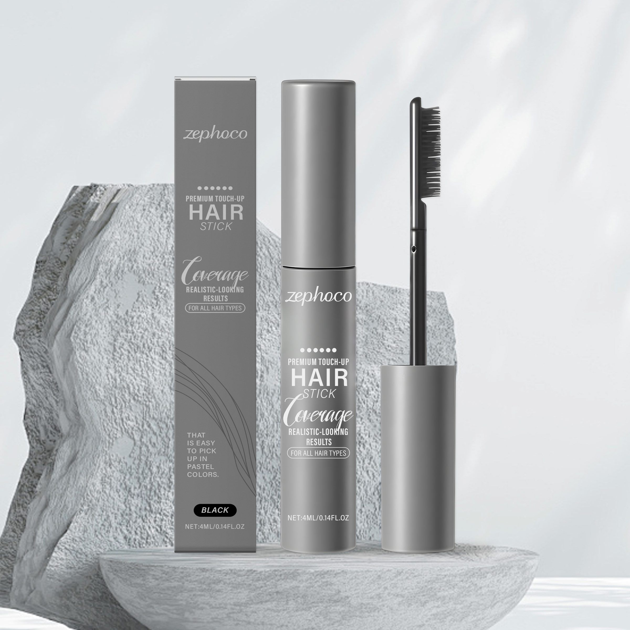 zephoco Brown Hair Touch-Up Cream, 4 ml photo 6