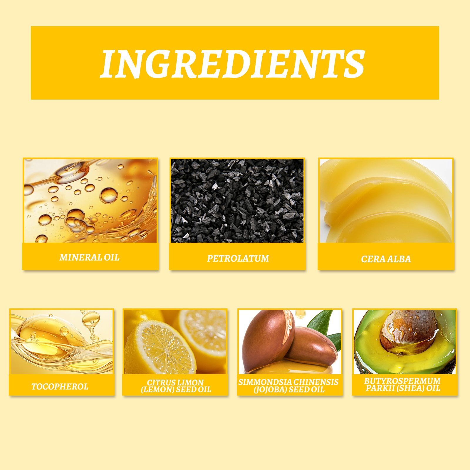 OUHOE Lemon Ginger Lip Balm, 5 g photo 3