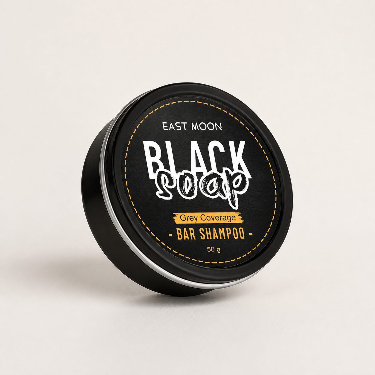EAST MOON Black Hair Color Cleansing Bar, 50 g photo 2