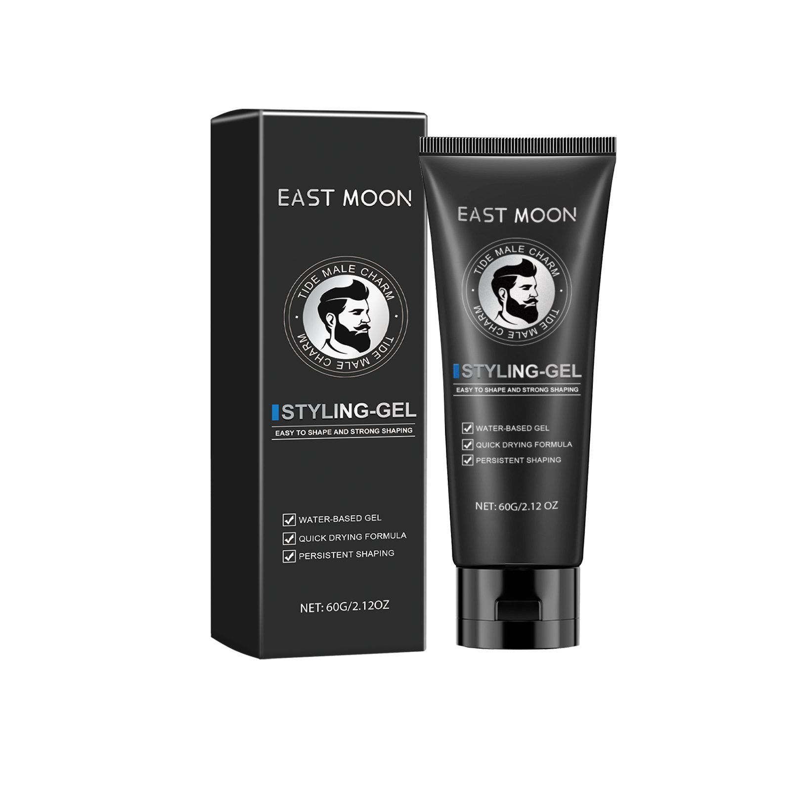 EAST MOON Men's Hair Styling Gel, 60 g photo 8
