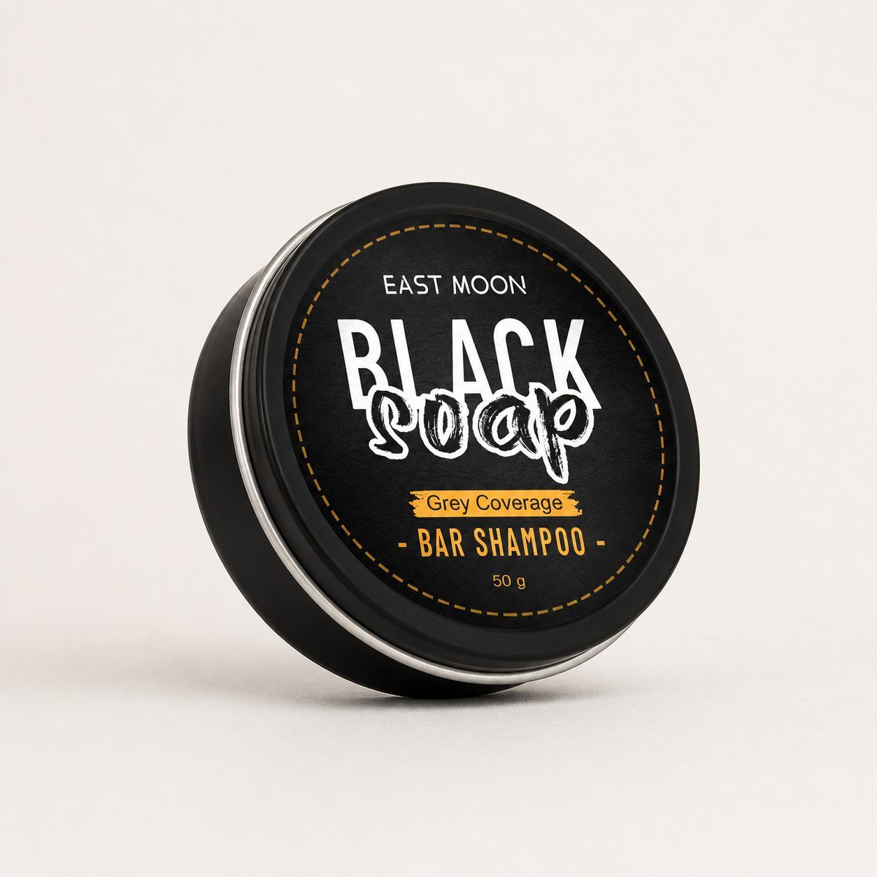 EAST MOON Black Hair Color Cleansing Bar, 50 g photo 5
