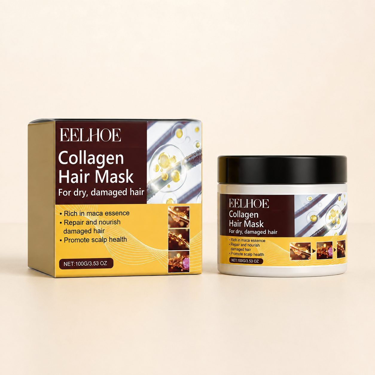 EELHOE Collagen Hair Mask, 100 g photo 5