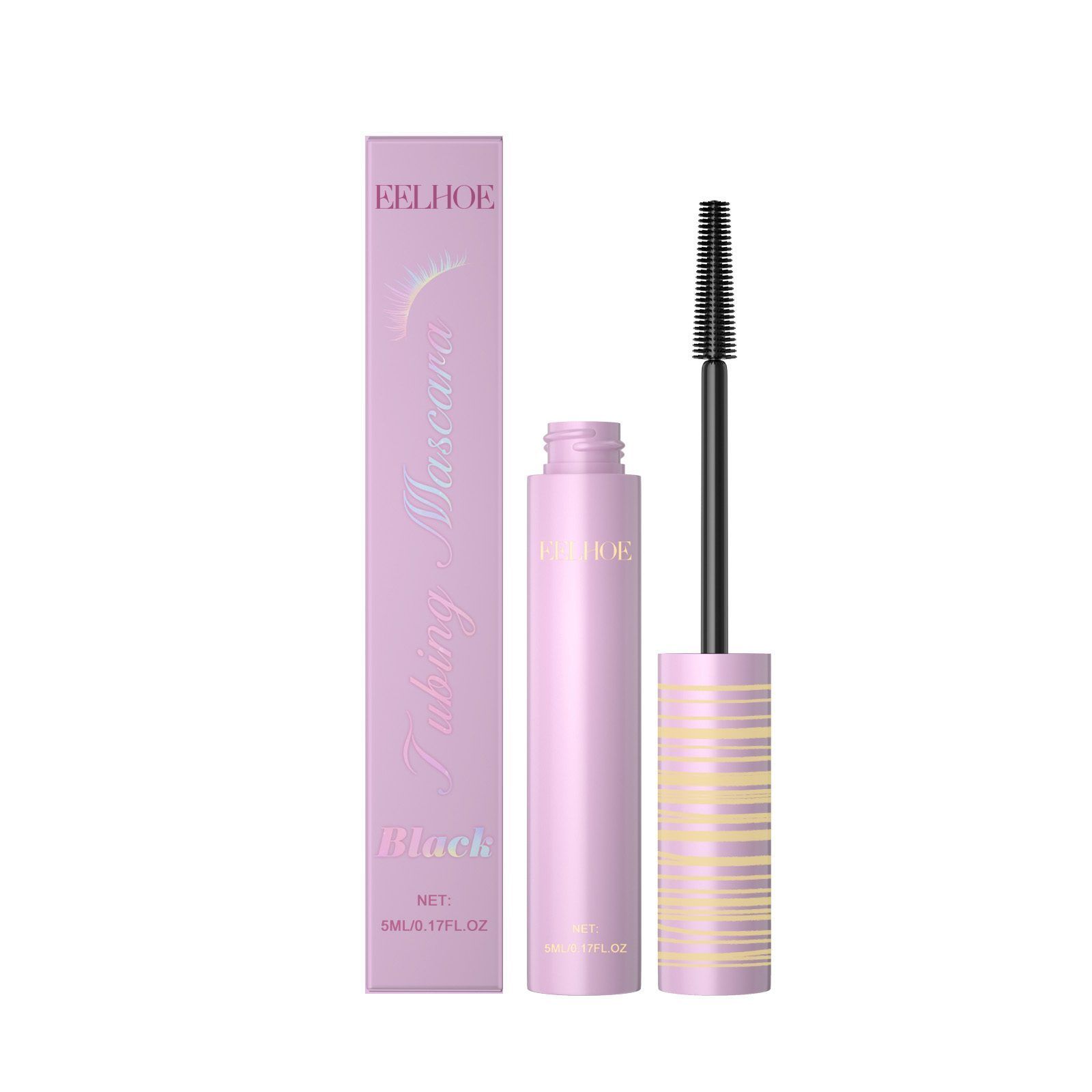 EELHOE Lengthening and Curling Mascara, Black, 5 ml photo 8
